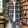 Plaid Matching Black