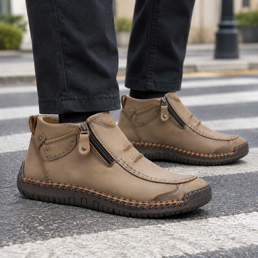 Vinci Orthopedic Boots - Khaki