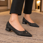 Black Low Heel 2.5cm