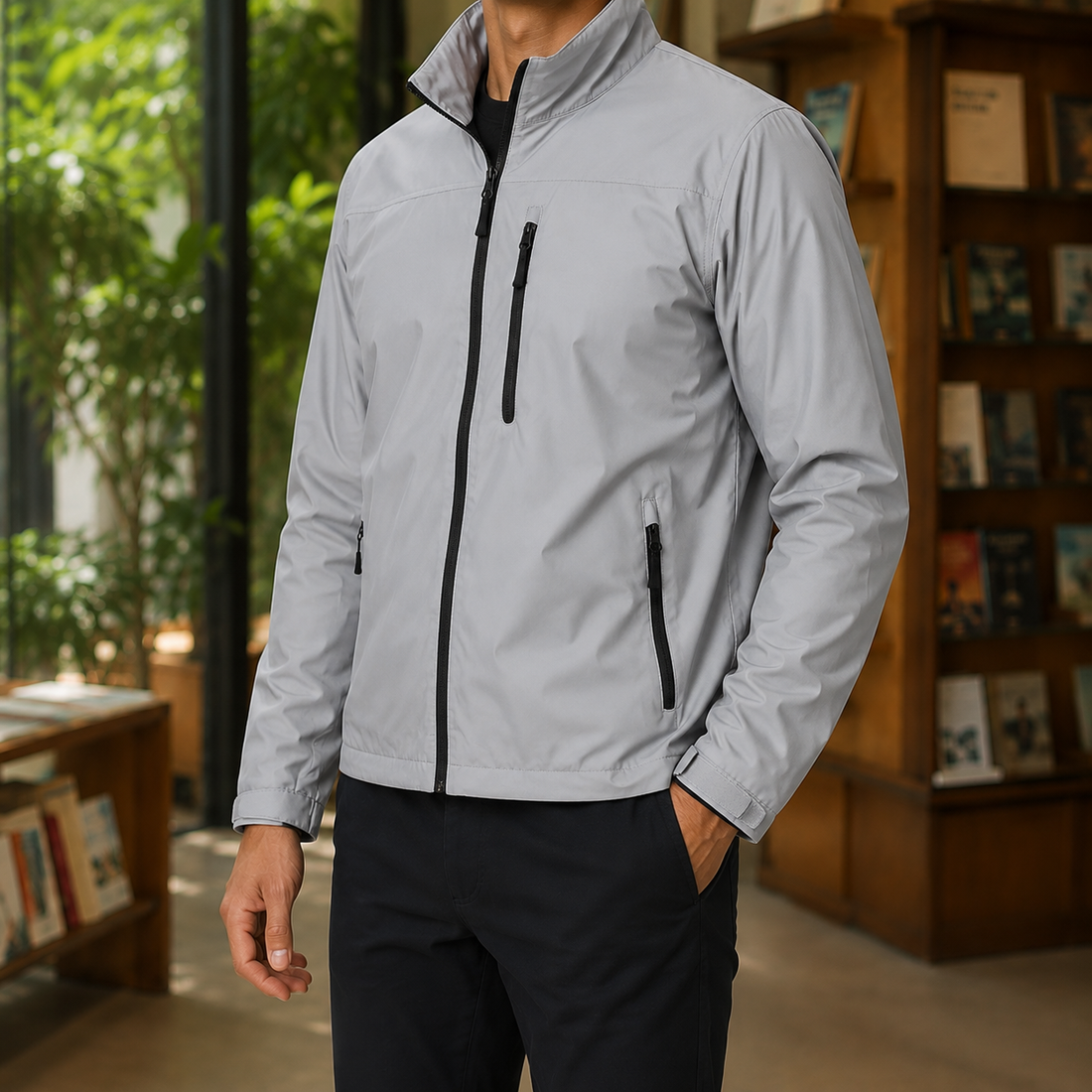 Orion Zip Jacket - Gray