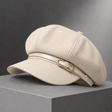 Fairbourne Baker Boy Cap - Beige