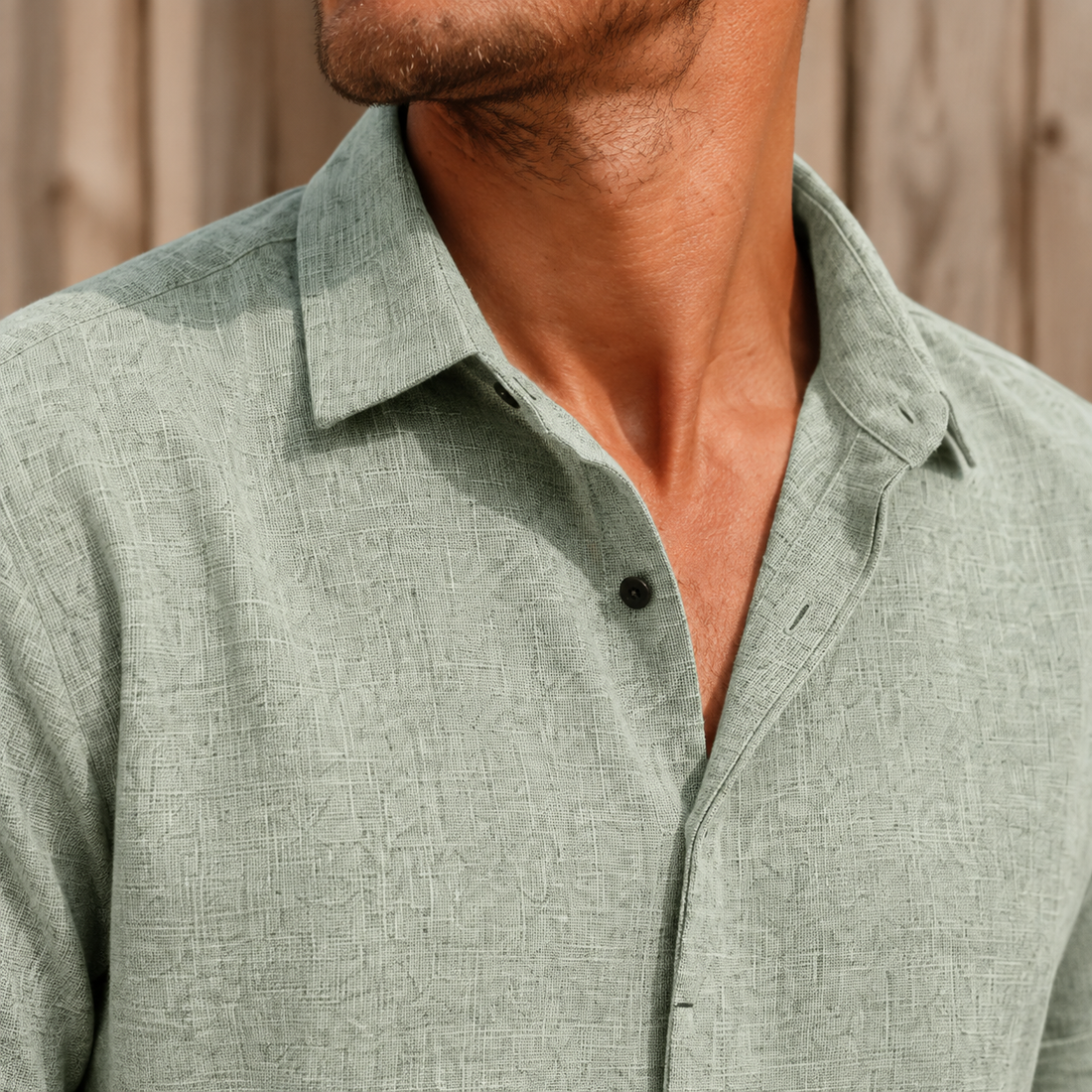 Keaton Relaxed Shirt - Lead Product Detail