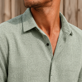 Keaton Relaxed Shirt - Lead Product Detail