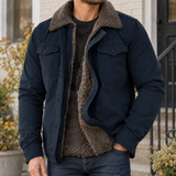 Ambrose Sherpa Jacket - Navy