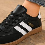 Andrioli Retro Sneakers - Lead Product Detail