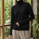 Oriane Turtleneck Sweater - Black