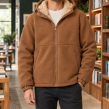 Erasmus-Reid Fleece-Lined Jacket - Caramel
