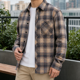 Wendell Plaid Shirt - Black