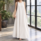Mercedes Cape Back Dress - Ivory