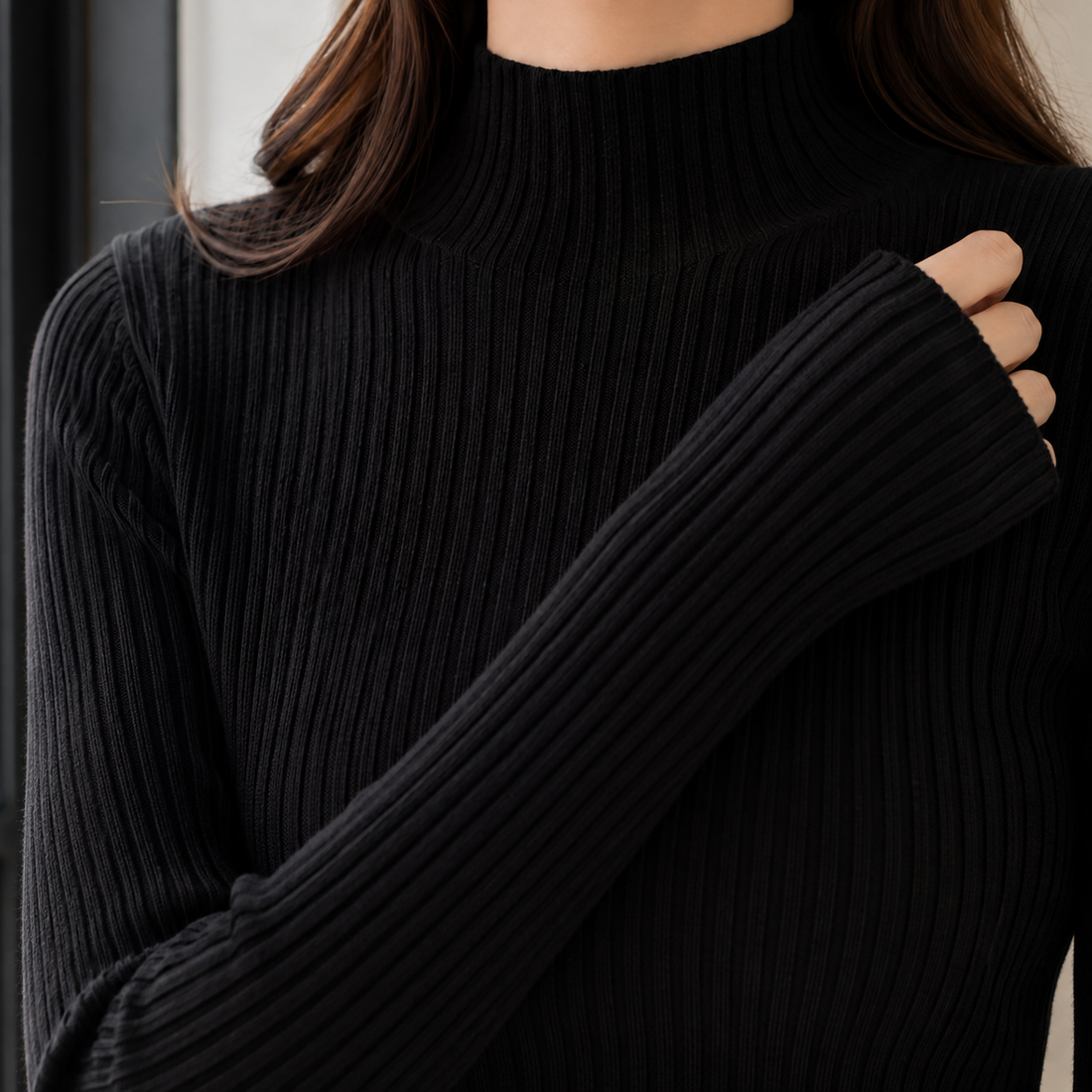 Elara Ribbed Sweater - Lead Product Detail