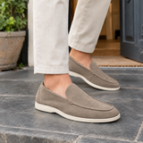 Foligno Suede Loafers - Taupe