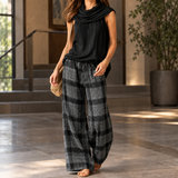 Tallulah-Faye Draped Set - Black