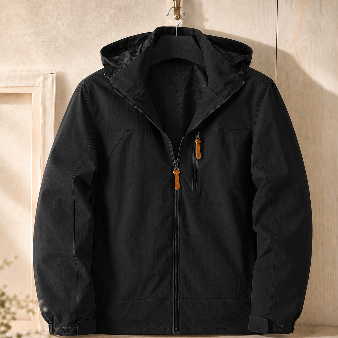 Armand Hooded Jacket - Black