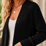 Evelina Ribbed Cardigan - Lead Product Detail