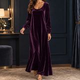 Rosemary Flowing Maxi Dress - Purple