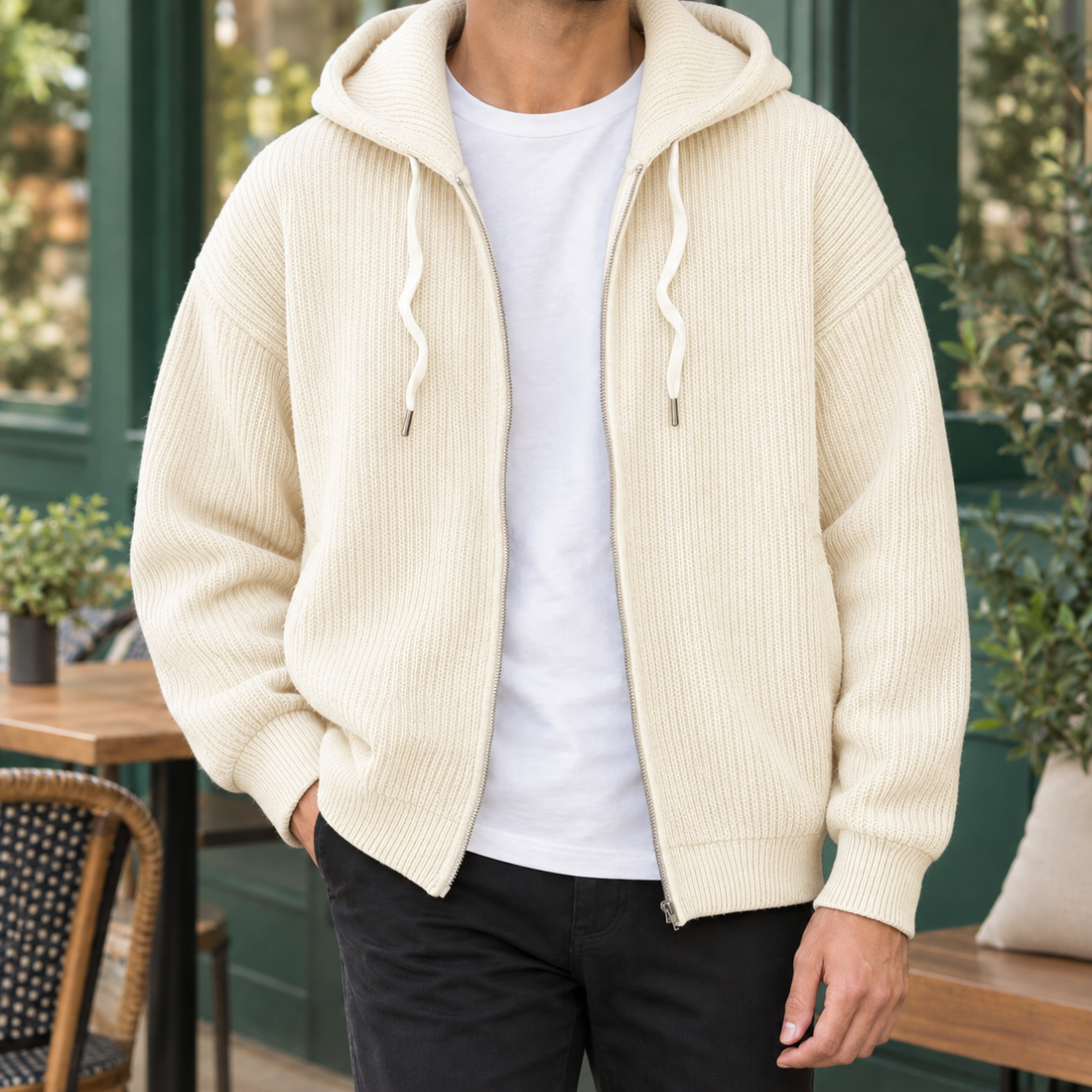 Spencer-Scott Hooded Jacket - Apricot