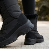 Capri Lace-Up Boots - Lead Product Detail