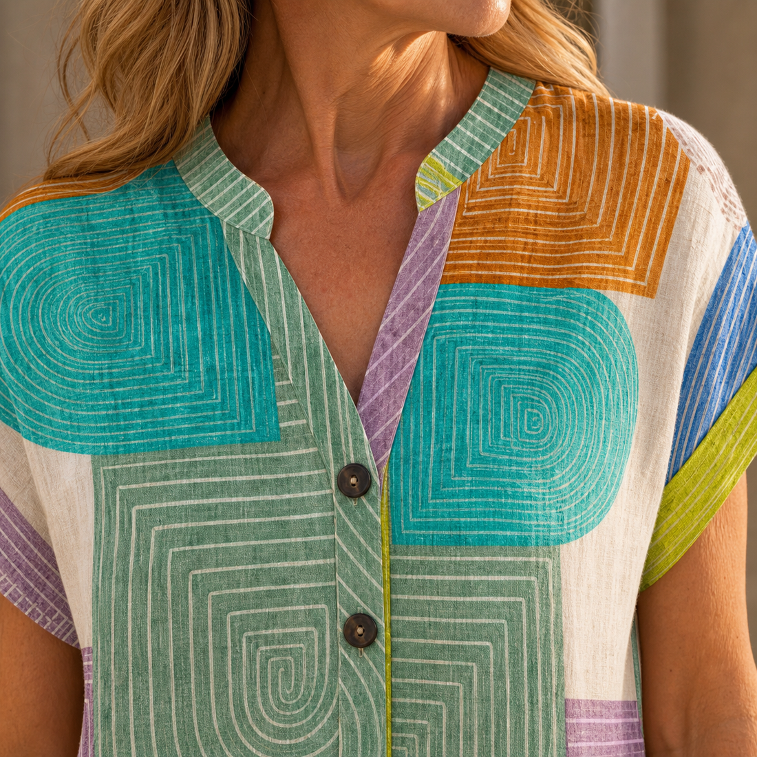 Maxine Geometric Dress - Lead Product Detail