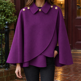 Riley-June Cape Jacket - Purple