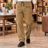 Eldric Straight Leg Pants - Khaki