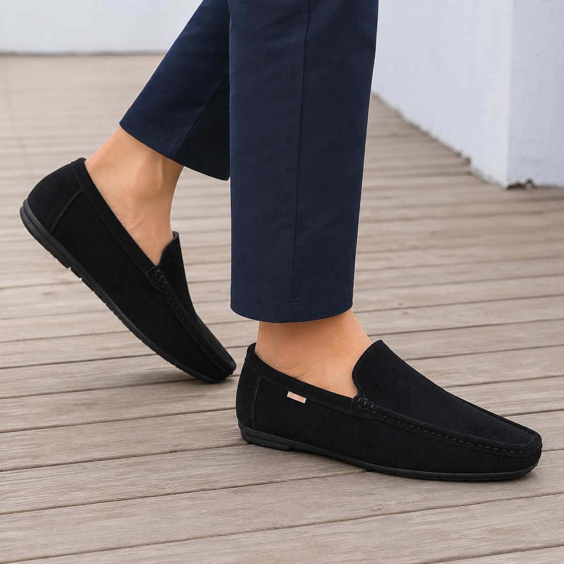 Marzano Slip-On Loafers - Black