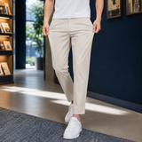 Austin Straight Leg Pants - Ivory