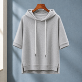Laurent Cotton Hoodie - Gray