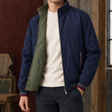 Cameron Reversible Jacket - Blue