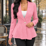 Astrid-Belle Jacquard Jacket - Pink