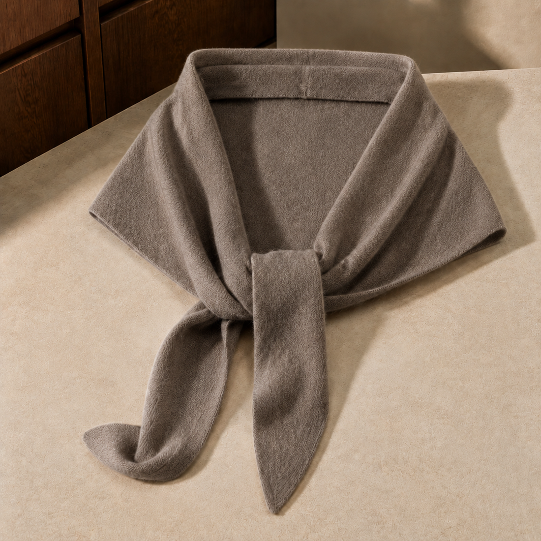 Fenwick Cashmere Scarf - Taupe
