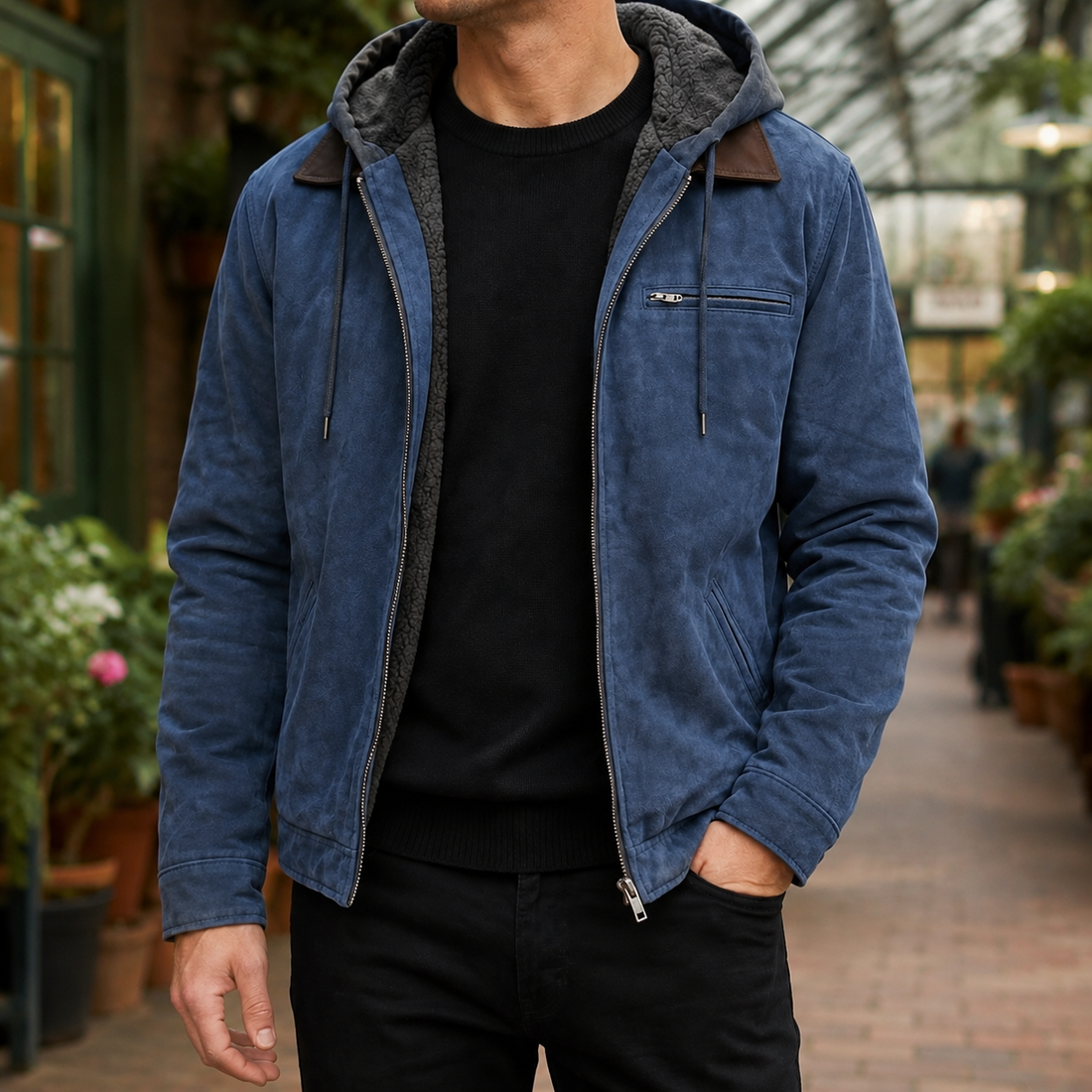 Lachlan Vintage Jacket - Blue