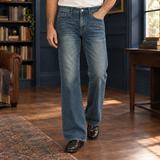 Olivier Flared Jeans - Vintage Blue
