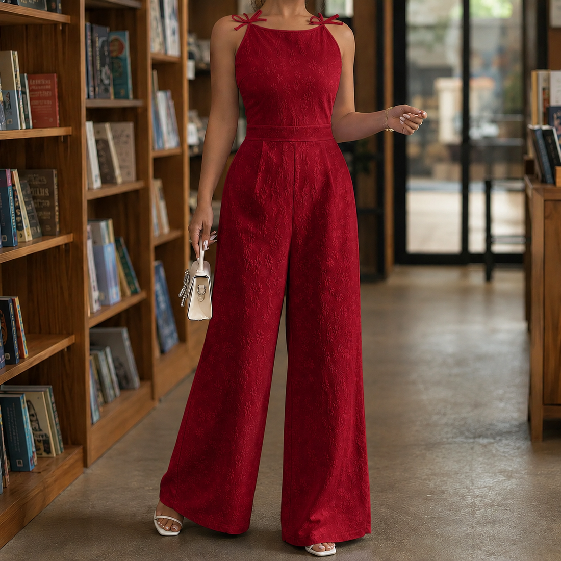 Tallulah-Kate Wide Leg Jumpsuit - D