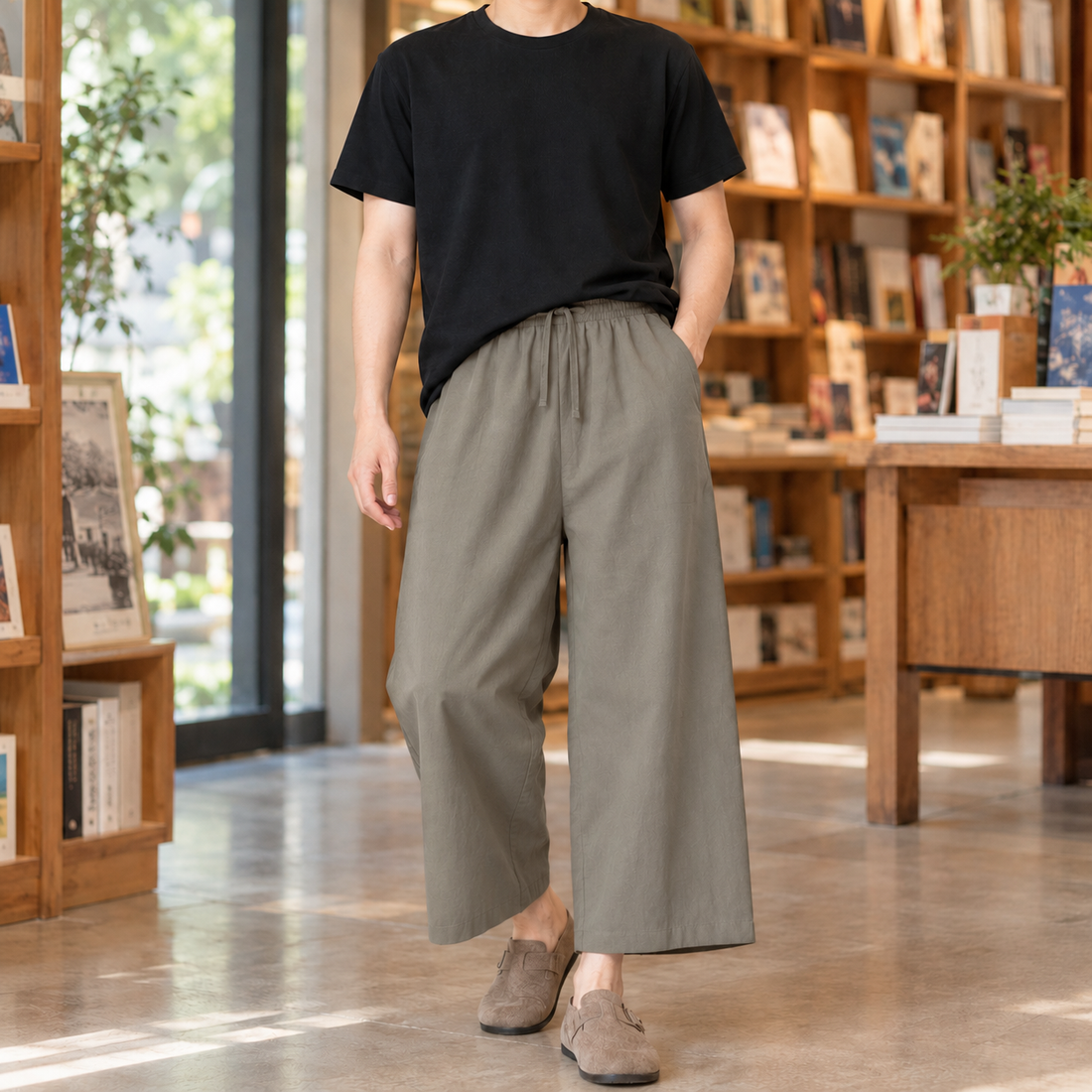 Eamon-Flynn Relaxed Pants - As Pictured