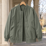 Wendell-James Bomber Jacket - Dark Green