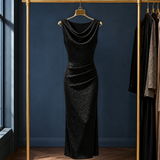 Margot-Jade Bodycon Dress - Black