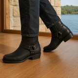 Cattaneo Harness Boots - Black