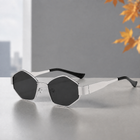 Silver- Black lens