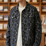 Dorian Paisley Denim Jacket - Lead Product Detail