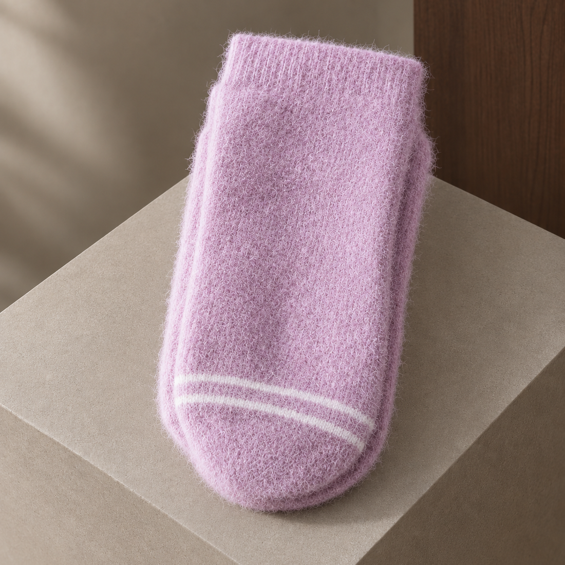 Grace-Mae Cashmere Socks - Pink