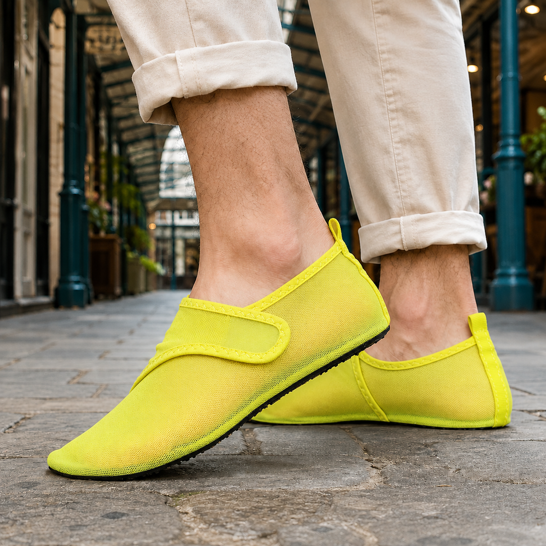 Varese Mesh Water Shoes - Yellow