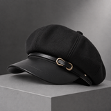 Fairbourne Baker Boy Cap - Black