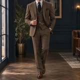 Cameron-West Tailored Suit - Brown