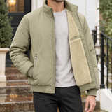 Oberon-Grant Plush Lined Jacket - Khaka Lamb