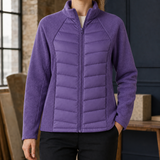 Capucine-Rose Hybrid Jacket - Purple