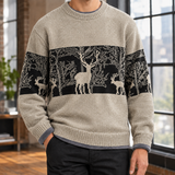 Ennis Crew Neck Sweater - Khaki