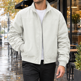Egon-Lane Ruched Sleeve Jacket - Off White