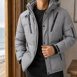 Kit Quilted Jacket - Gray