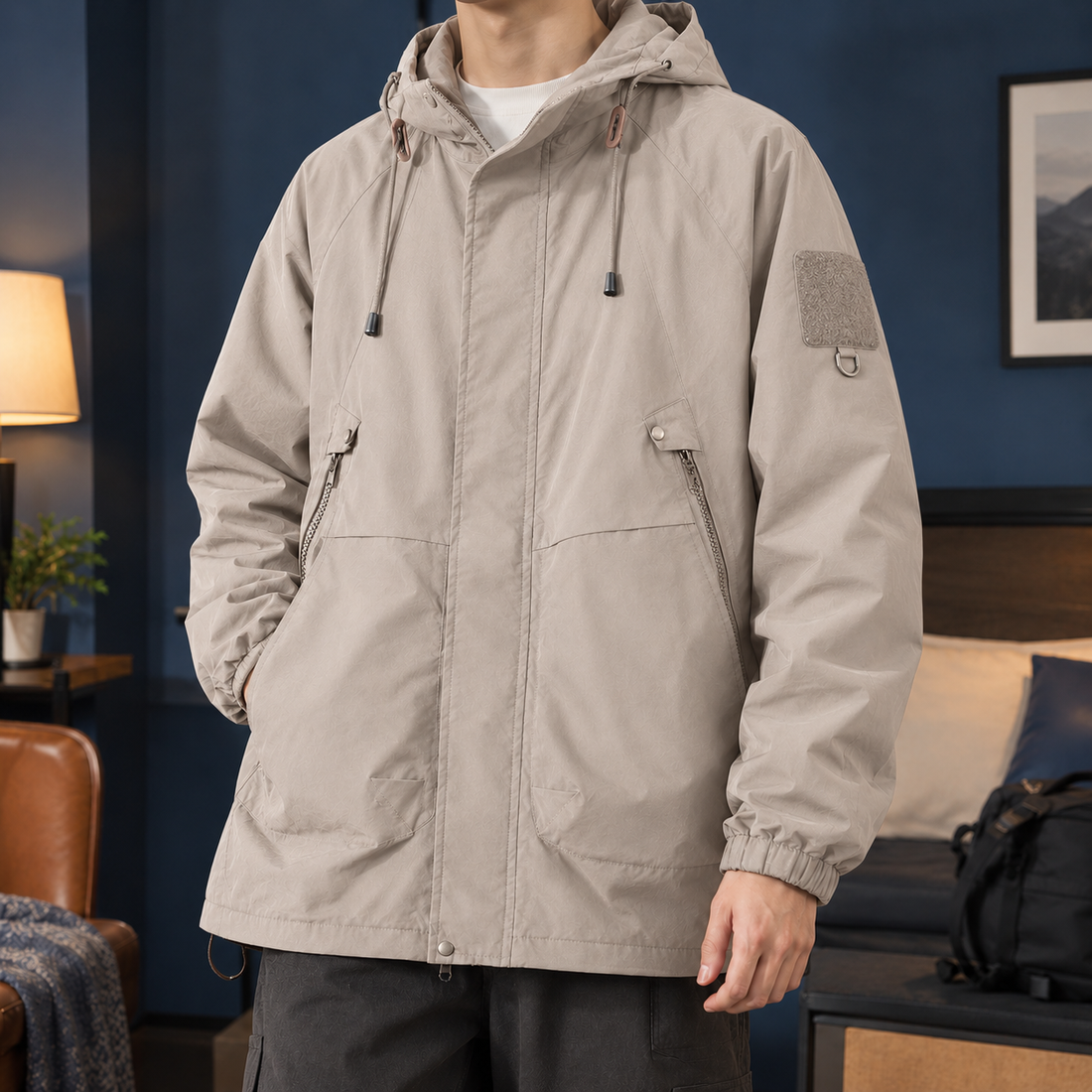 Donatien Utility Jacket - Khaki