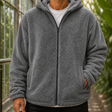 Simeon Textured Jacket - Gray